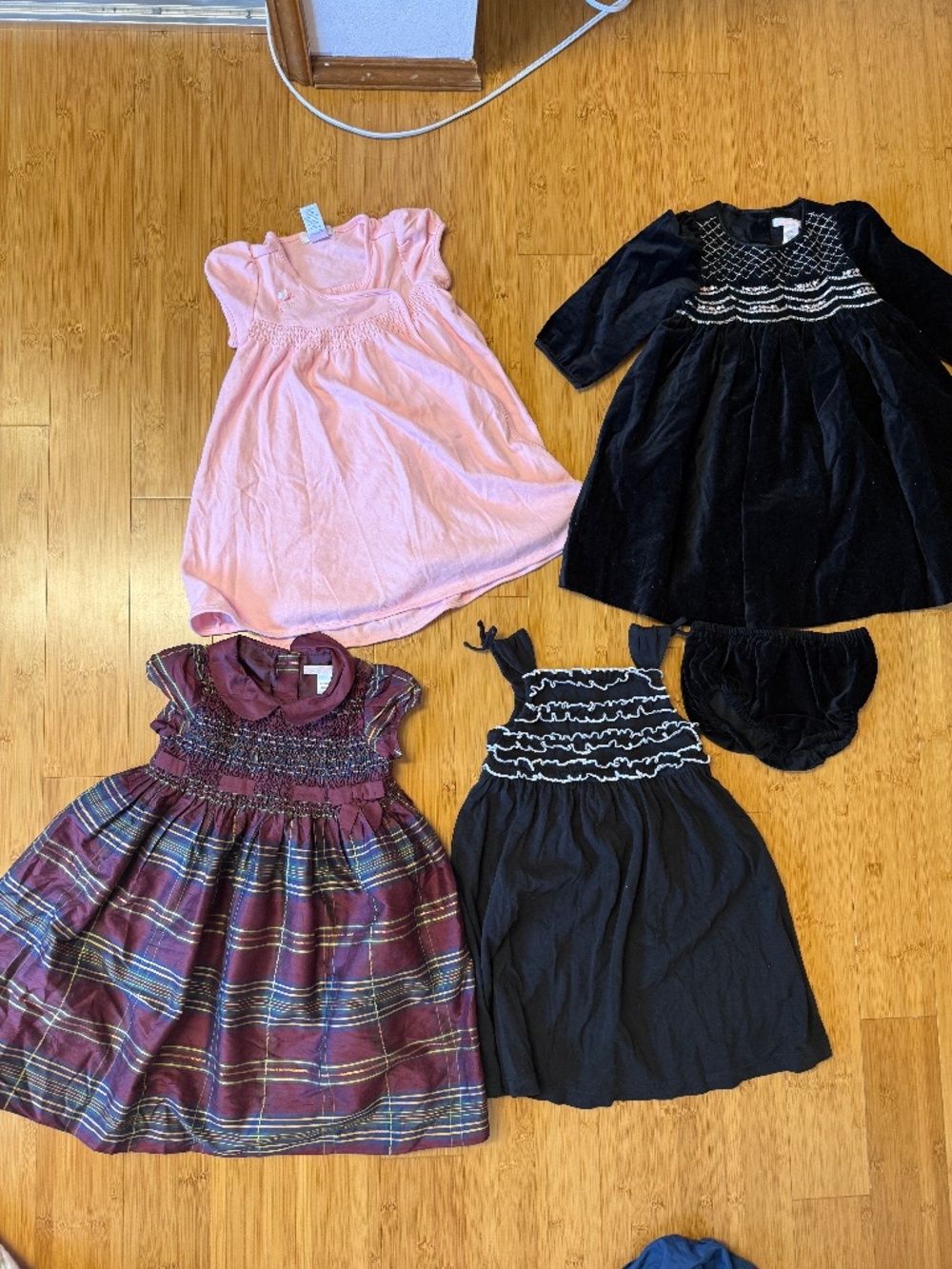 Janie and Jack 18-24mo / 2T dresses excellent condition